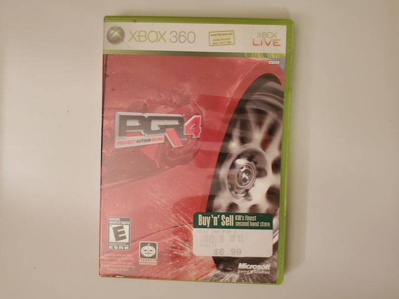 Microsoft Xbox 360 Project Gotham Racing 4 video game