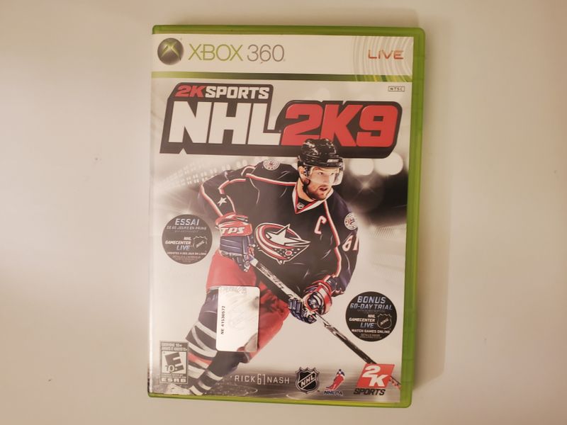 Microsoft Xbox 360 NHL 2K9 video game