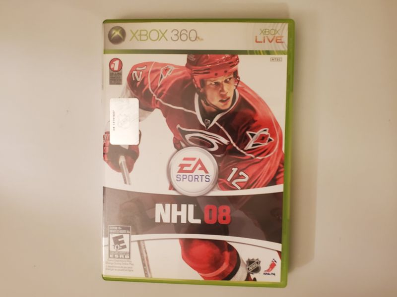 Microsoft Xbox 360 NHL 08 video game