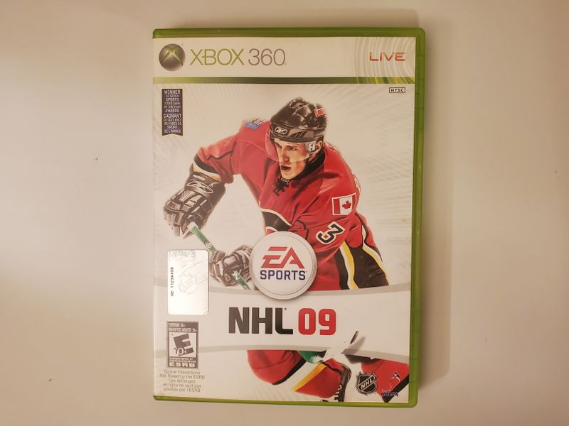 Microsoft Xbox 360 NHL 09 video game