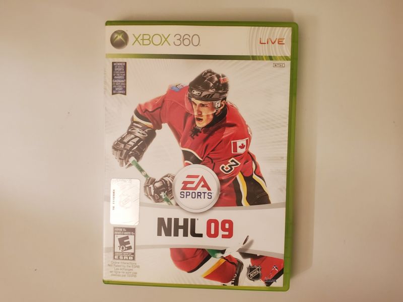 Microsoft Xbox 360 NHL 09 video game