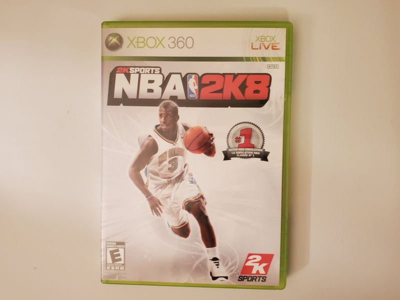 Microsoft Xbox 360 NBA 2K8 video game