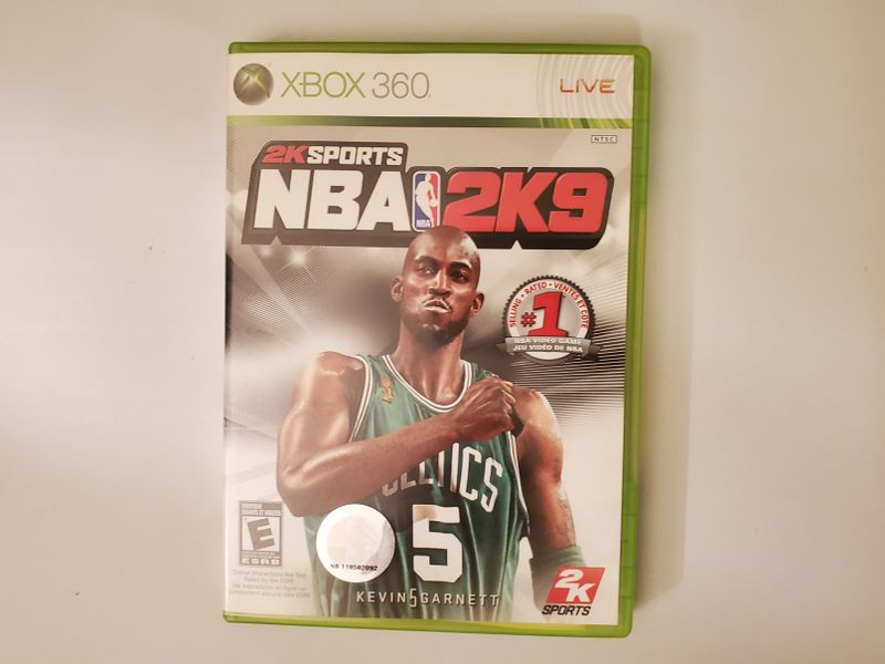 Microsoft Xbox 360 NBA 2K9 video game