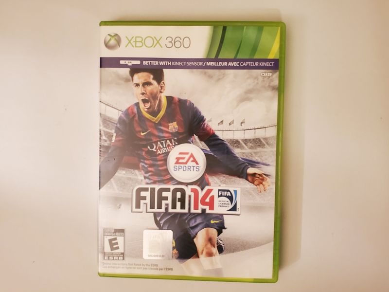 Microsoft Xbox 360 FIFA 14 video game