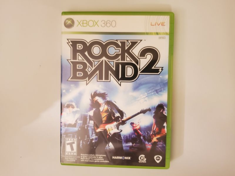 Microsoft Xbox 360 Rock Band 2 video game