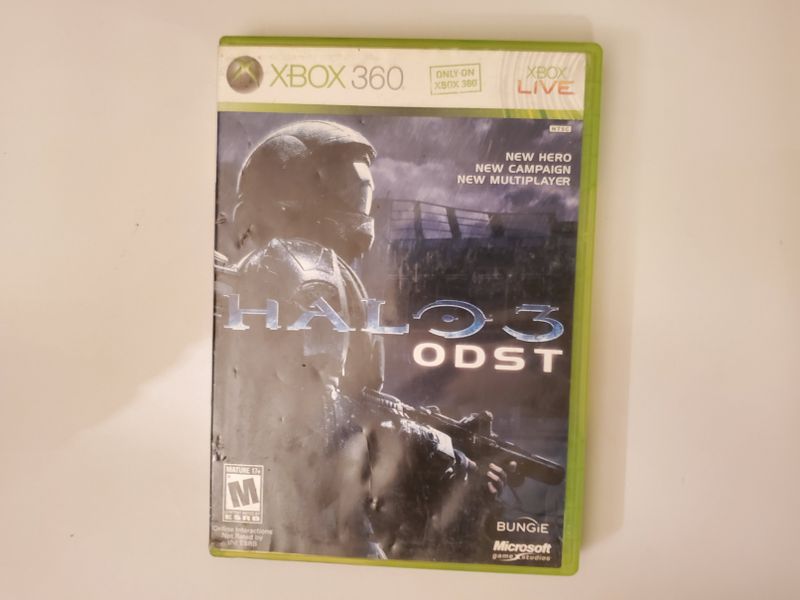 Microsoft Xbox 360 Halo 3 ODST video game