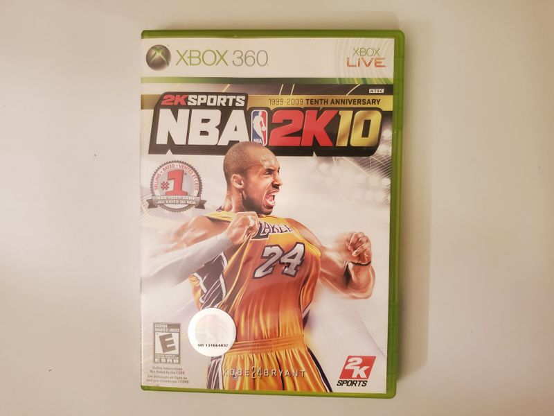 Microsoft Xbox 360 NBA 2K10 video game