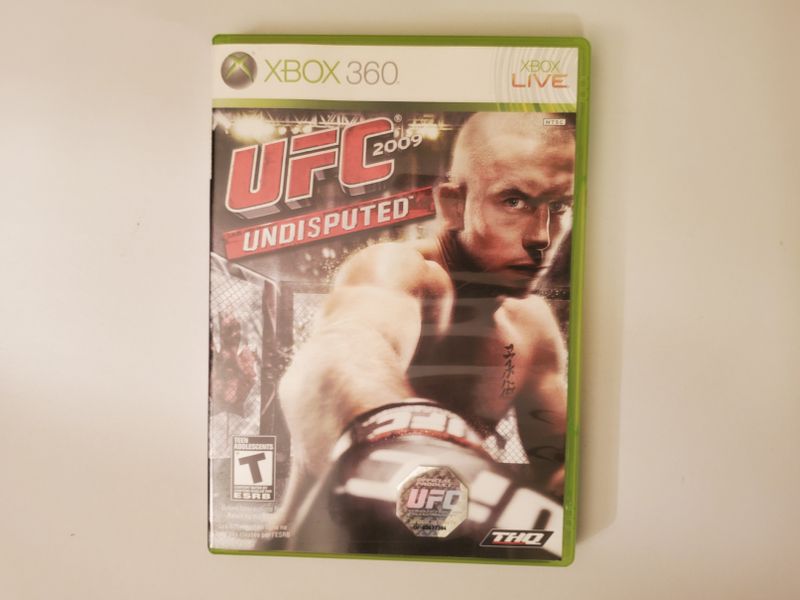Microsoft Xbox 360 UFC 2009 Undisputed video game