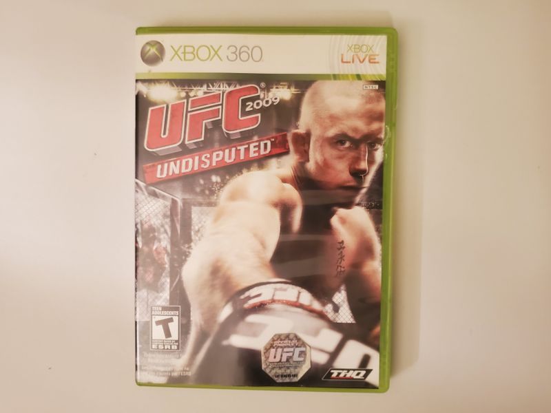 Microsoft Xbox 360 UFC 2009 Undisputed video game