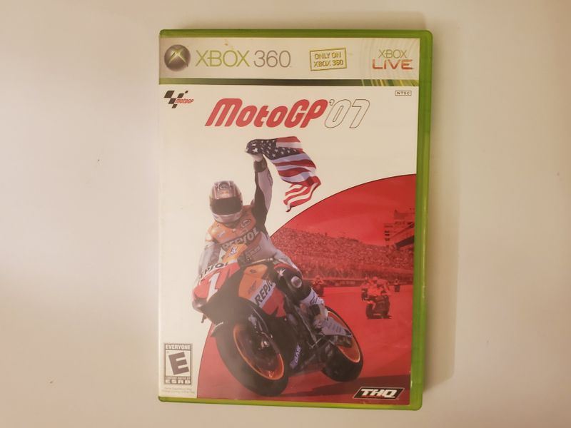 Microsoft Xbox 360 MotoGP 07 video game