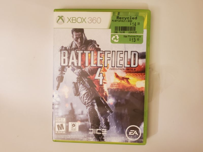 Microsoft Xbox 360 Battlefield 4 video game