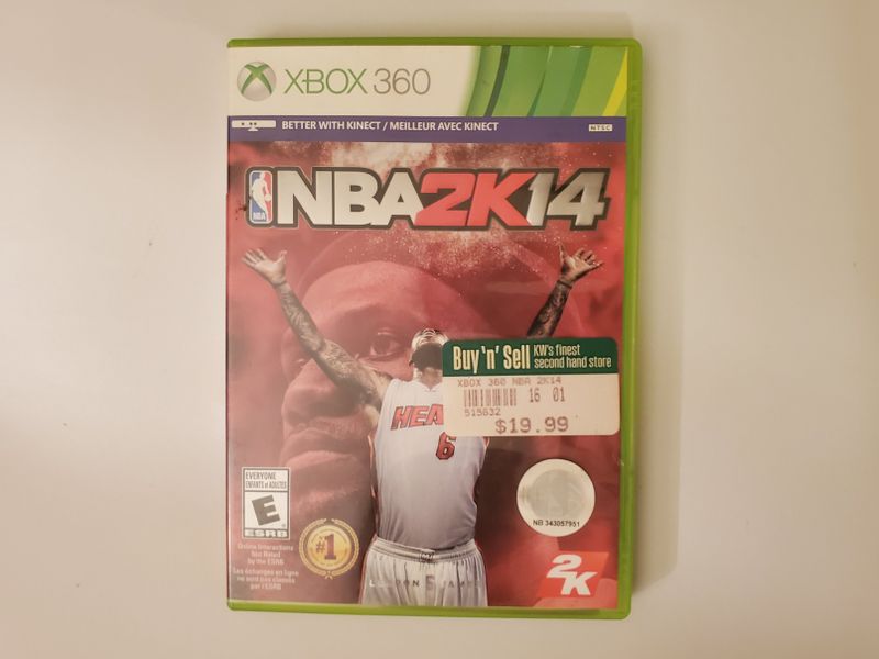 Microsoft Xbox 360 NBA 2K14 video game