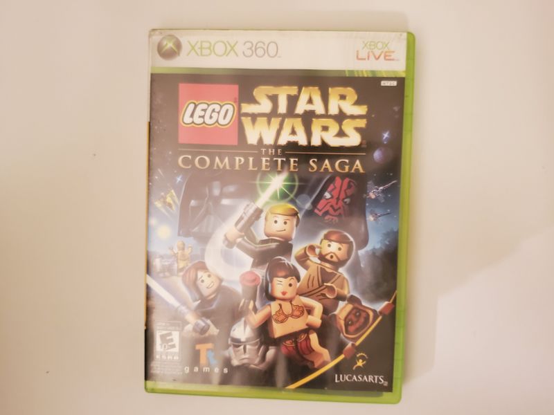 Microsoft Xbox 360 Lego Star Wars The Complete Saga video game