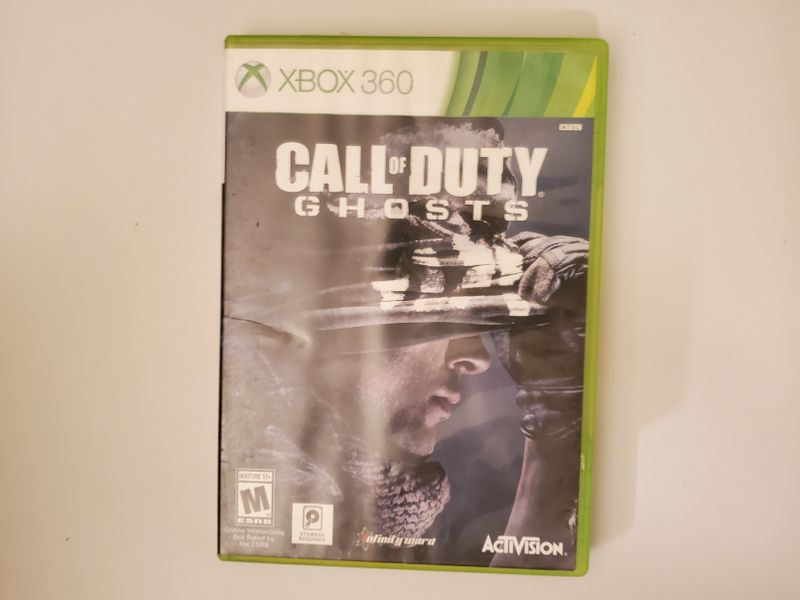Microsoft Xbox 360 Call of Duty Ghosts video game