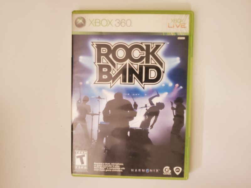 Microsoft Xbox 360 Rock Band video game