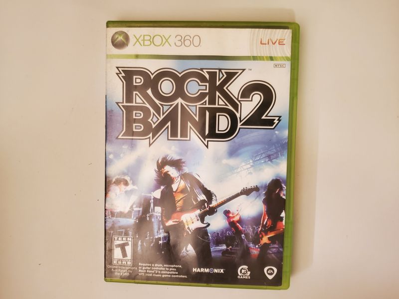 Microsoft Xbox 360 Rock Band 2 video game