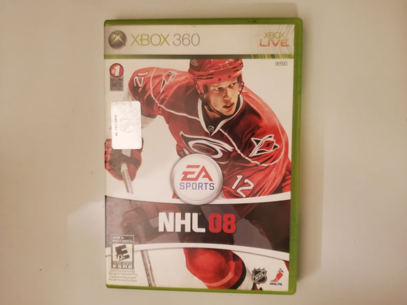 Microsoft Xbox 360 NHL 08 video game