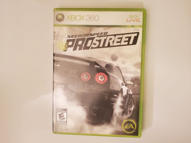 Microsoft Xbox 360 Need for Speed ProStreet video game