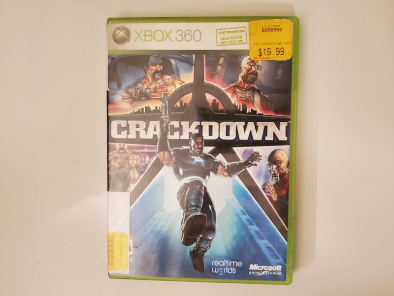 Microsoft Xbox 360 Crackdown video game