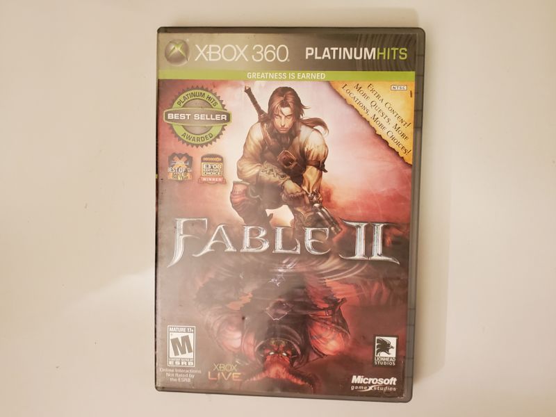 Microsoft Xbox 360 Fable II Platinum Hits video game