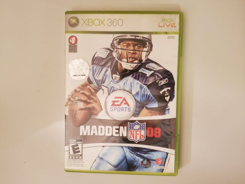 Microsoft Xbox 360 Madden NFL 08 video game