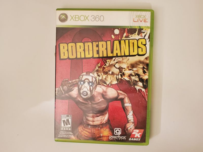 Microsoft Xbox 360 Borderlands video game