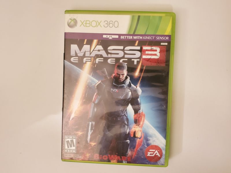 Microsoft Xbox 360 Mass Effect 3 video game