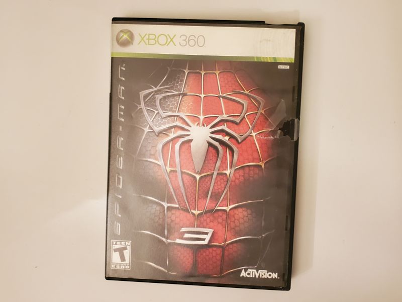 Microsoft Xbox 360 Spider Man 3 video game