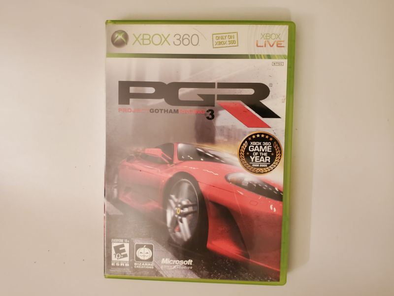 Microsoft Xbox 360 Project Gotham Racing 3 Game of the year video game