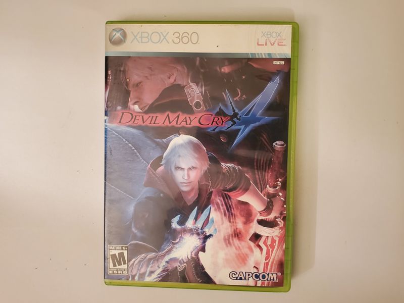 Microsoft Xbox 360 Devil May Cry 4 video game