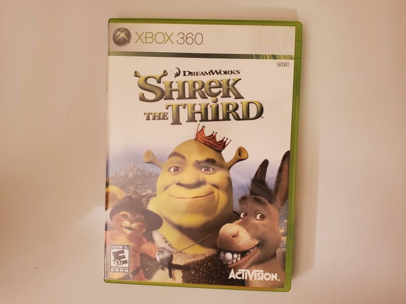 Microsoft Xbox 360 Shrek The Third video game