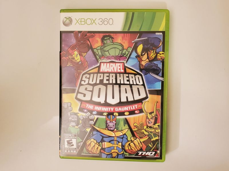 Microsoft Xbox 360 Marvel Super Hero Squad The Infinity Gauntlet video game