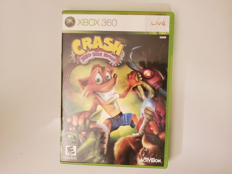 Microsoft Xbox 360 Crash Mind Over Mutant video game