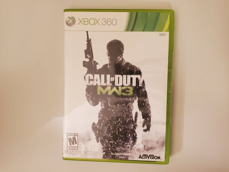 Microsoft Xbox 360 Call of Duty Modern Warfare 3 video game