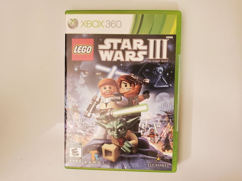 Microsoft Xbox 360 LEGO Star Wars III: The Clone Wars video game