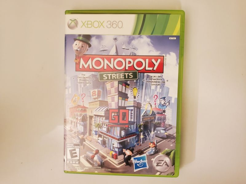Microsoft Xbox 360 Monopoly Streets video game
