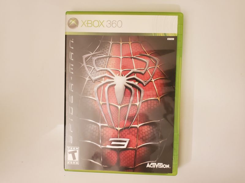 Microsoft Xbox 360 Spider Man 3 video game