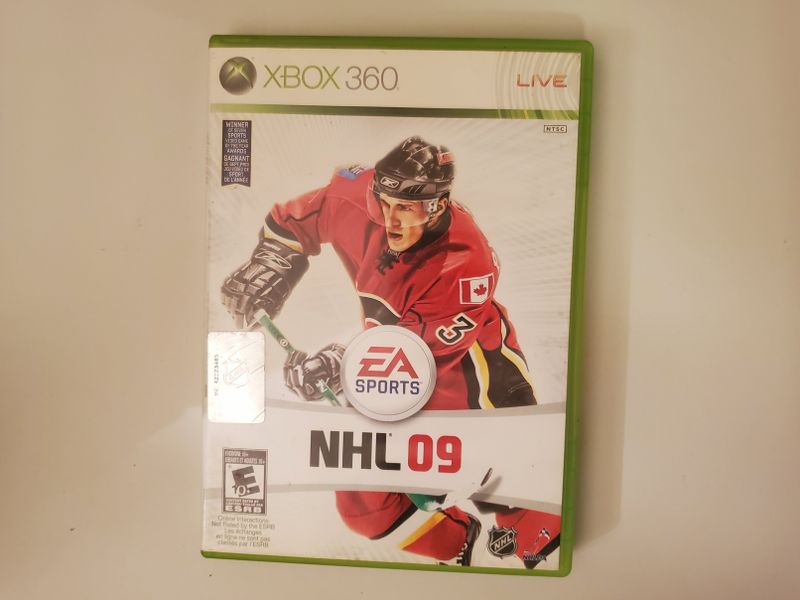 Microsoft Xbox 360 NHL 09 video game