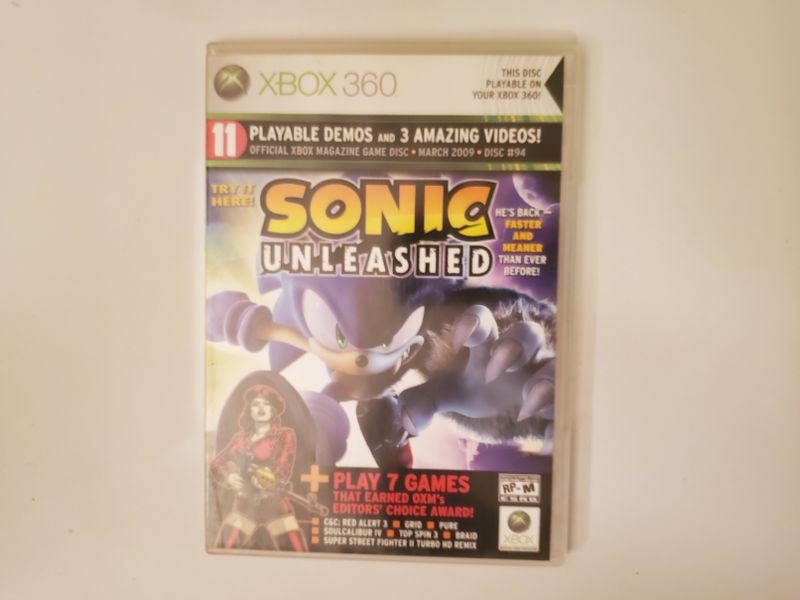Microsoft Xbox 360 Official Xbox Magazine Game Disc #94 - March 2009 video game