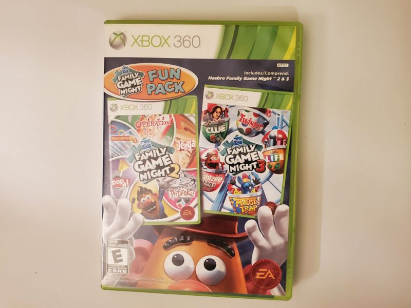 Microsoft Xbox 360 Family Game Night Fun Pack video game