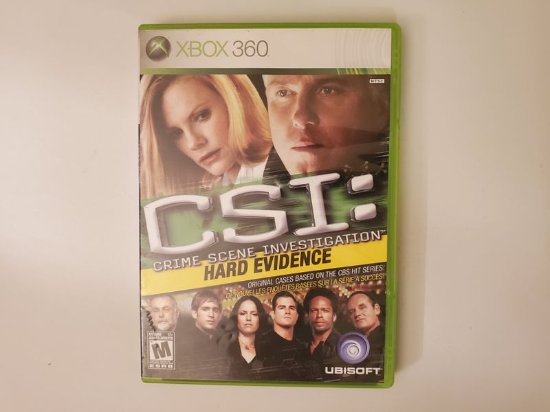 Microsoft Xbox 360 CSI: Crime Scene Investigation Hard Evidence video game