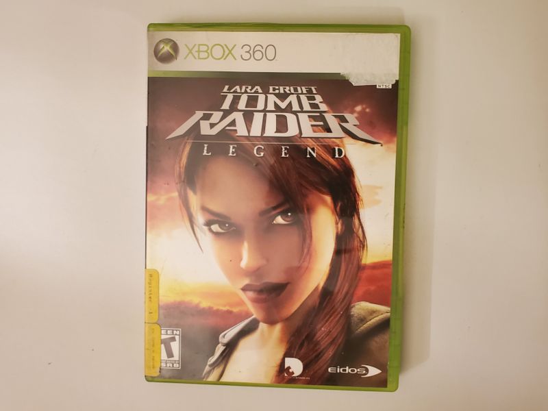 Microsoft Xbox 360 Lara Croft Tomb Raider Legend video game