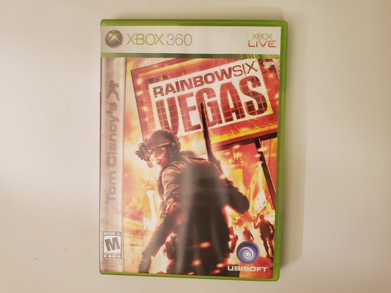 Microsoft Xbox 360 Tom Clancy's Rainbow Six: Vegas video game