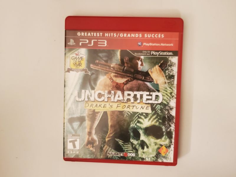 Sony Playstation 3 Uncharted Drake's Fortune Greatest Hits video game