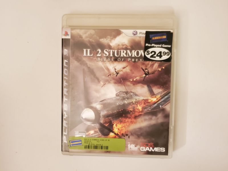 Sony PlayStation 3 Il 2 Sturmovik Birds of Prey video game