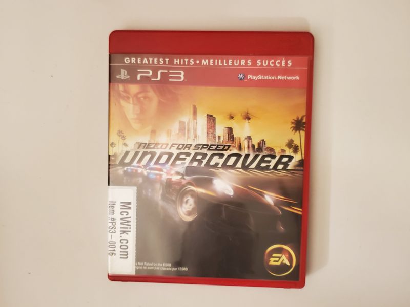 Sony PlayStation 3 Need for Speed: Undercover (Greatest Hits) video game
