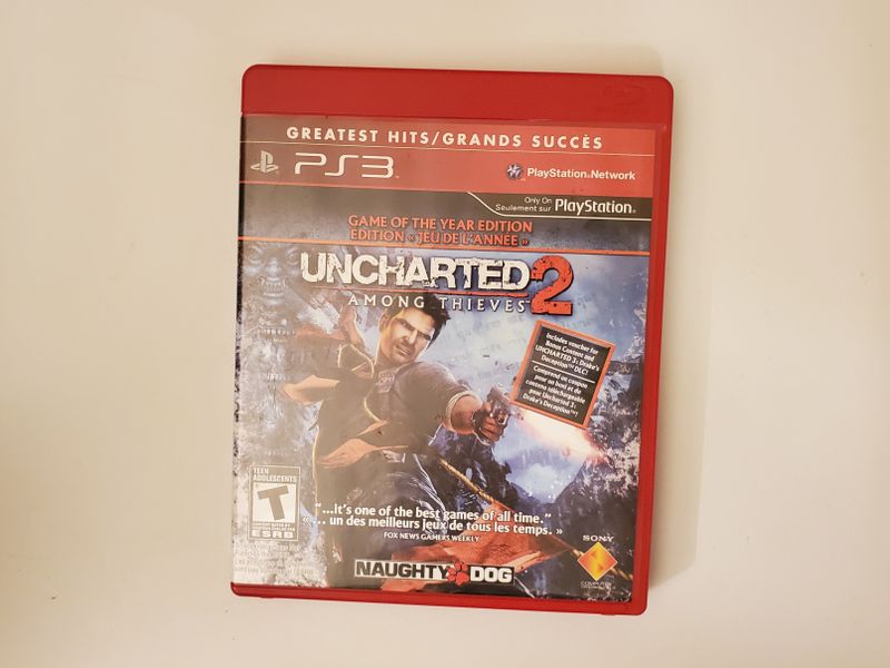 Sony Playstation 3 Uncharted 2 Among Thieves Game of the Year Edition Greatest Hits video game
