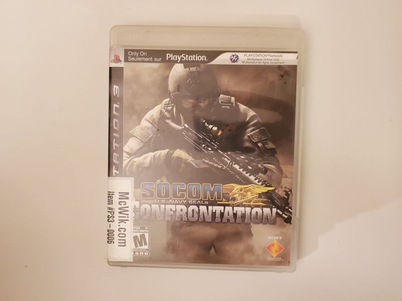 Sony Playstation 3 SOCOM U.S. Navy SEALs: Confrontation video game