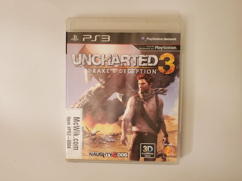 Sony PlayStation 3 Uncharted 3 Drake's Deception video game