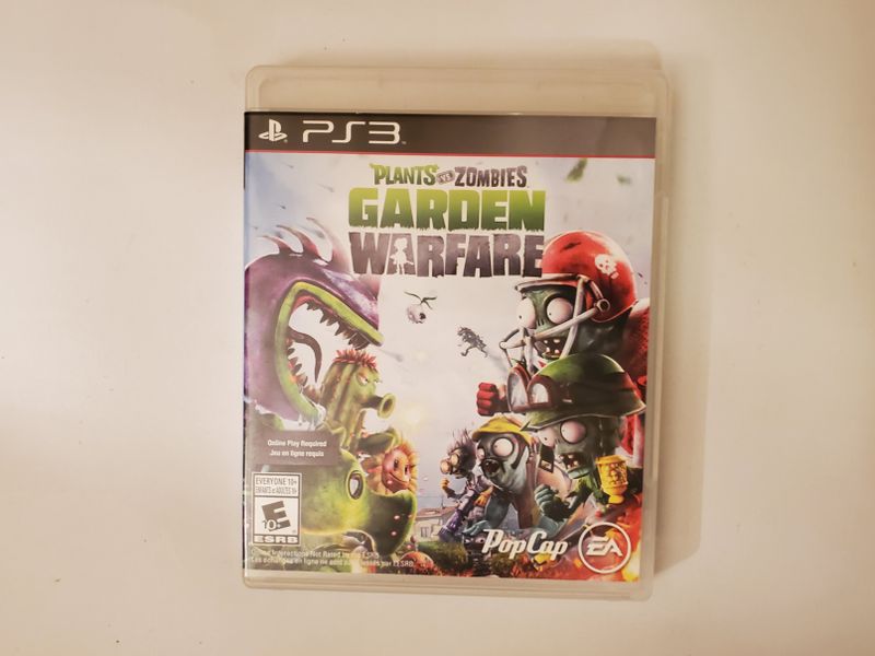 Sony PlayStation 3 Plants vs Zombies Garden Warfare video game